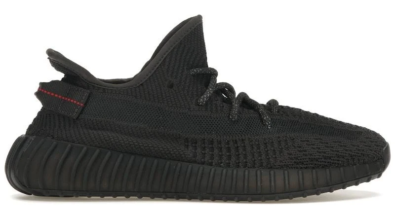 adidas Mens Yeezy Boost 350 V2 Black