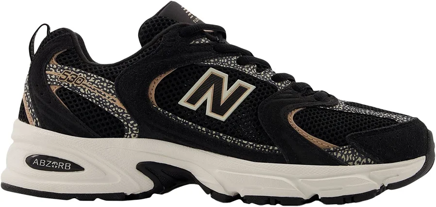 New Balance U530CRB Unisex Athletic Shoes Black M8.5/W10 / D