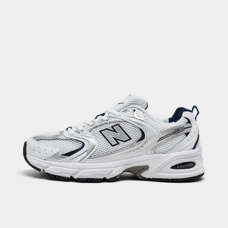 New Balance Women's New Balance 530 Casual Shoes - MR530SG-110/White/Blue/Natural Indigo - 8.0