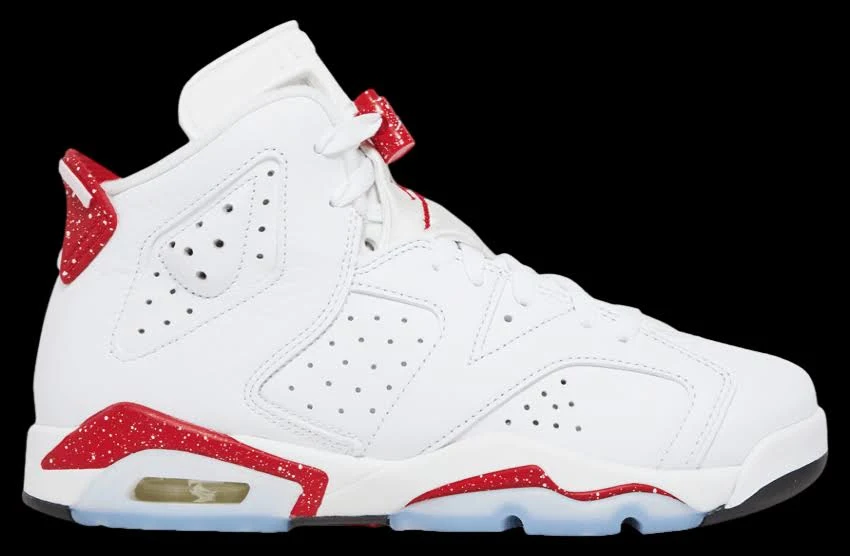 Air Jordan Kids' 6 Retro Red Oreo