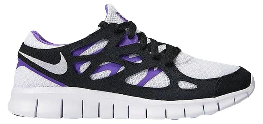 Nike Free Run 2.0 Athletic Men Sneakers - White
