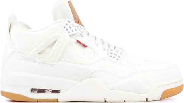 Air Jordan 4 Retro White Denim x Levi's AO2571-100 | Size US 9
