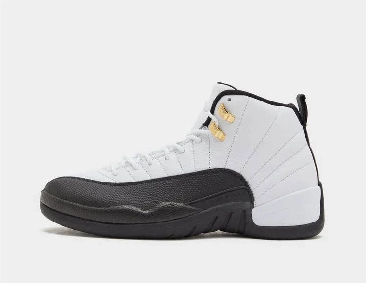 Jordan Air 12 Retro In White And Black Uk 9 - Us 10 - Eur 44