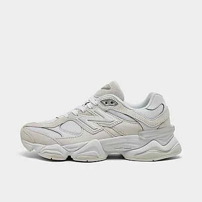 New Balance Women's 9060 Casual Shoes in White/Grey/Neutral | Size: 10.0