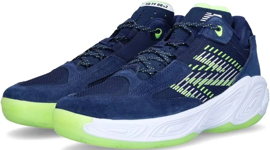 Balance Fresh Foam Bb V2 Navy Bleached Lime Glow Bbfrshc2 Men's