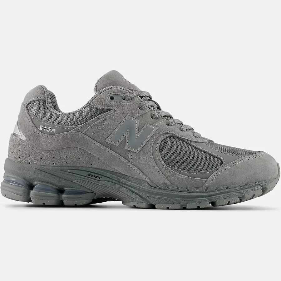 Balance 2002r Men's Shoes Slate Grey With Dark Silver Metallic
