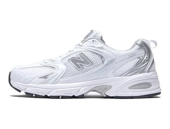 Balance 530 White/silver Mr530 Ema Width D Unisex Sneakers Shoes