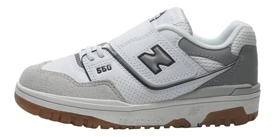 New Balance 550 Athletic Men Sneakers - Grey/white