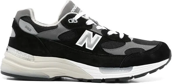 New Balance - 992 sneakers - unisex - Fabric/Calf Suede/Rubber - 10 - Black