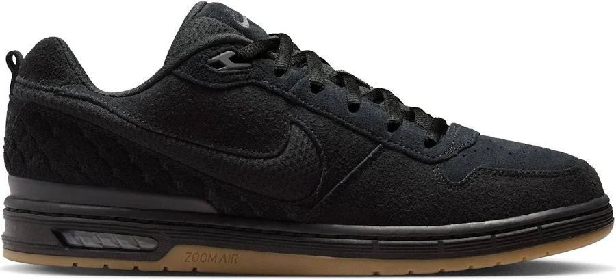 Nike SB - Paul Rodriguez P-Rod Zoom Air Low - Black / Gum - Light Brown 7