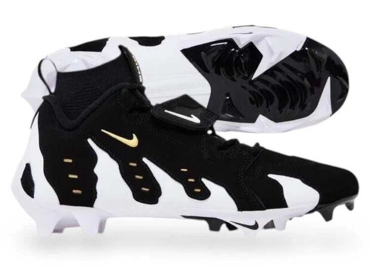 Nike Diamond Turf 96 Td Mens Football Cleats Size 16 Black/white