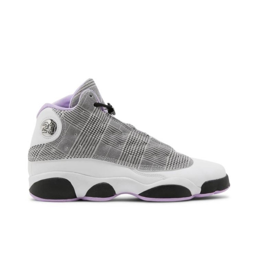 Purple and Black Jordan 13