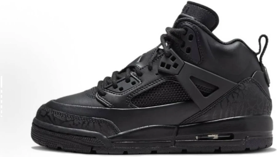 Air Jordan Spizike Winterized Black Sneakers 'Black Cat' FD4653-001