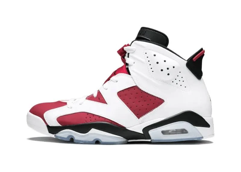 Air Jordan 6 Retro 'Carmine' 2014 384664-160 Fashion Sneaker