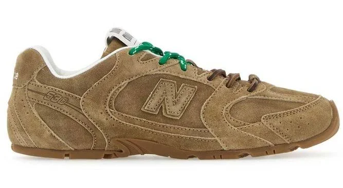 Miu Miu X New Balance 530 SL Lace-Up Sneakers - IT36.5