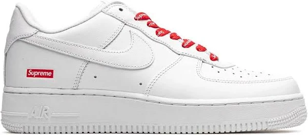 Nike - x Supreme Air Force 1 Low "Mini Box Logo White" sneakers - unisex - Calf Leather - 12