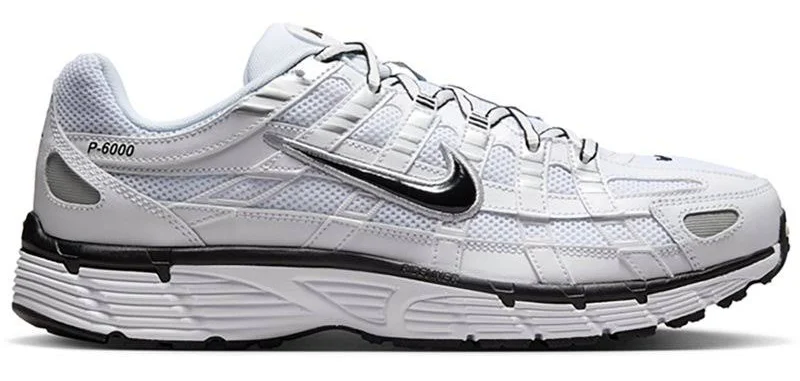 Nike Men's P-6000 Shoes White/Black - Men's Active at Academy Sports