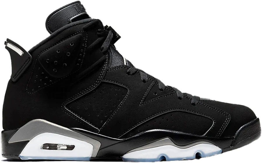 Jordan 6 Retro Chrome Metallic Silver 13 / 14.5W / New