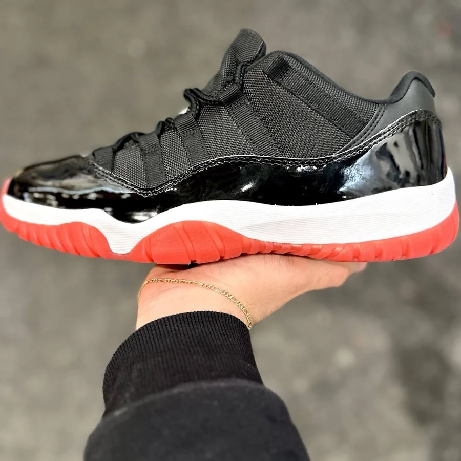 Jordan 11 Retro Low 'Bred’ (FV5104-006) Multiple Men's & Kids Sizes 4Y - 13