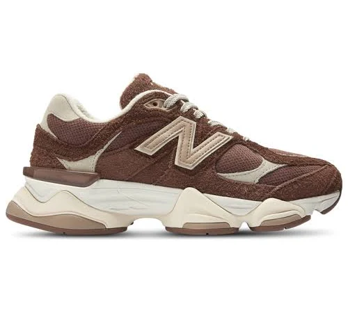 New Balance Womens 9060 - Running Shoes Timber Wolf/Rich Oak Size 10.0