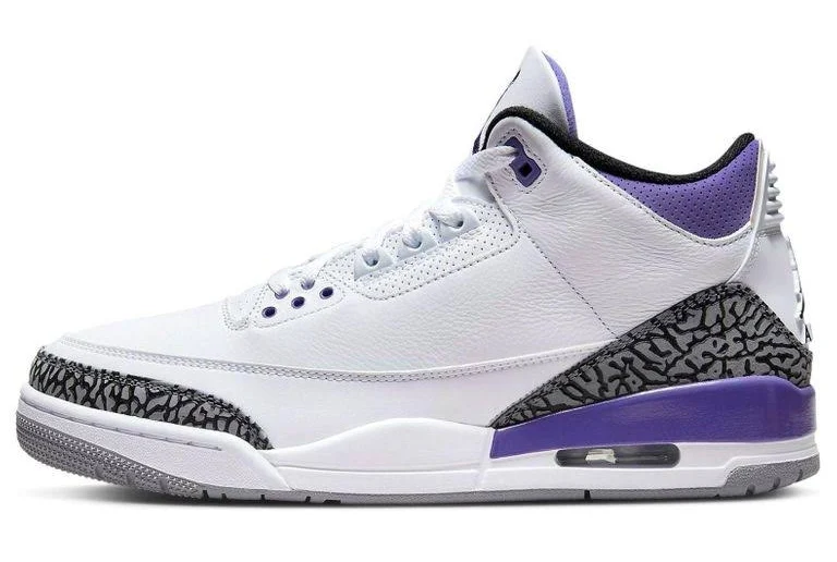 Air Jordan Men's 3 Retro Dark Iris