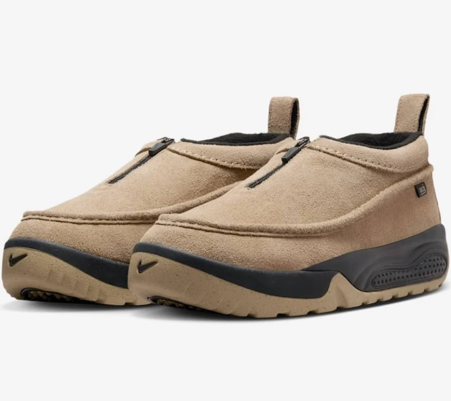 Nike Acg Izy Khaki/limestone-black Moccasins Fv4317-200 Us Men Size 10