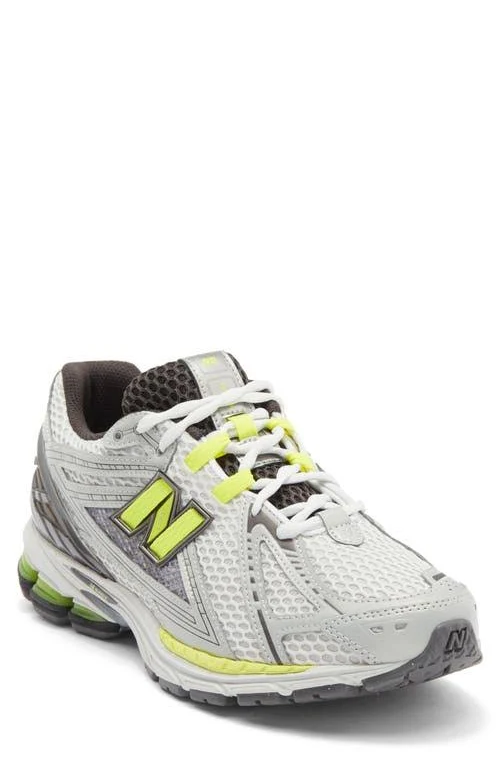 New Balance Gender Inclusive 1906R Running Shoe in Silver Met/Alkaline Green at Nordstrom, Size 11 Women's