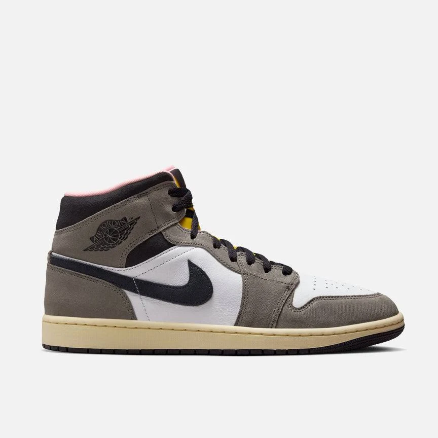 AIR JORDAN 1 MID SE "OIL GREY" 11
