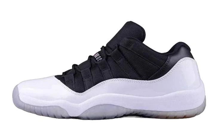 Jordan 11 Retro Low 'tuxedo' Women Sneakers - White/black-true Red