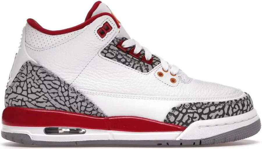 Jordan 3 Retro Cardinal Red / 13 M