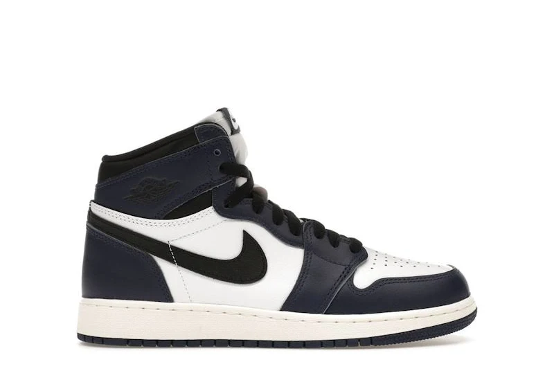 Air Jordan Kids' 1 Retro High OG Midnight Navy