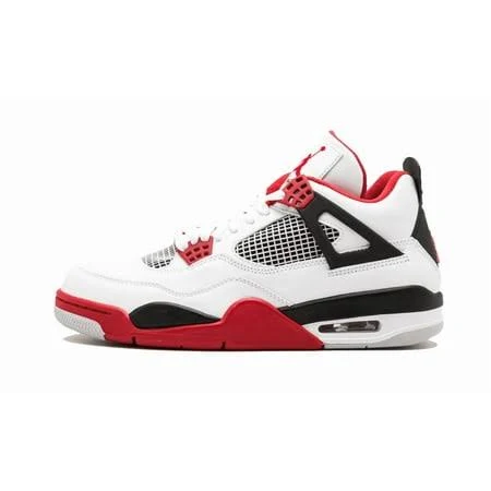 Jordan Mens Air Jordan 4 Retro Fire Red 308497 110 from Stadium Goods, Men's
