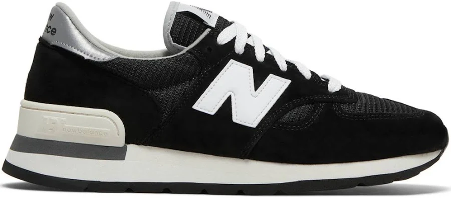 New Balance 990v1 Hecho en USA 'Negro Blanco' M990BK1 US 6.5