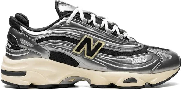 New Balance - 1000 metallic sneakers - men - Rubber/Mesh/Leather/Fabric - 4.5 - Silver