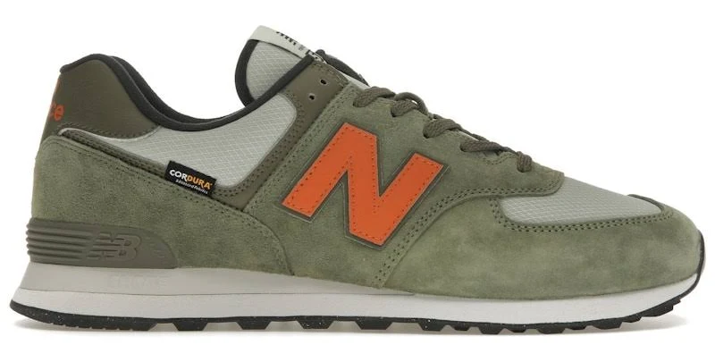 New Balance 574 Cordura Dark Olivine