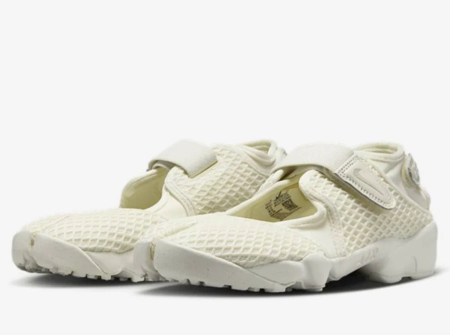 Nike Air Rift Breathe Sail White Women's Tabi Sandal Shoes Mary Jane