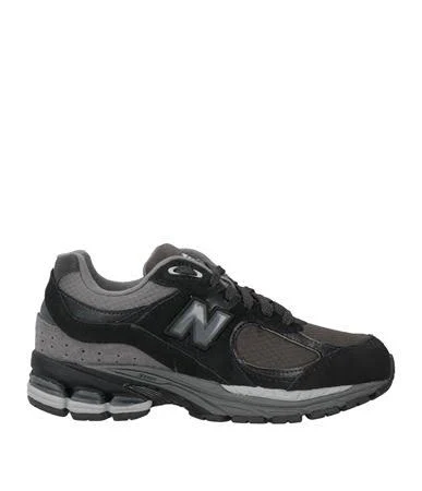 New Balance 2002 Woman Sneakers Black Size 4 Leather, Textile fibers