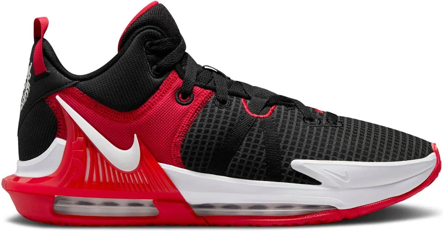 Nike Lebron Witness 7 EP 'Bred' | Black | Men's Size 10.5