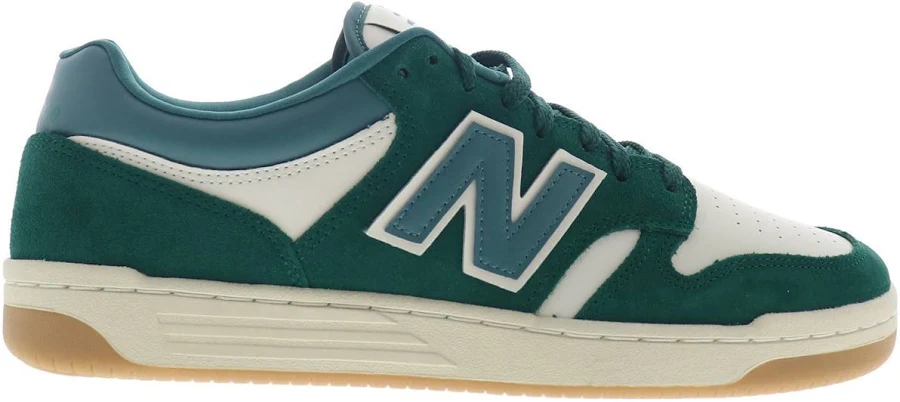 Balance 480 Bb480lpa Mens Green Suede Lifestyle Sneakers Shoes