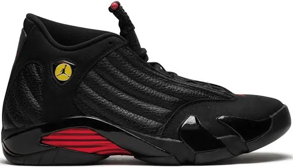 Jordan - Air Jordan 14 Retro "Last Shot" sneakers - unisex - Calf Leather - 8.5 - Black