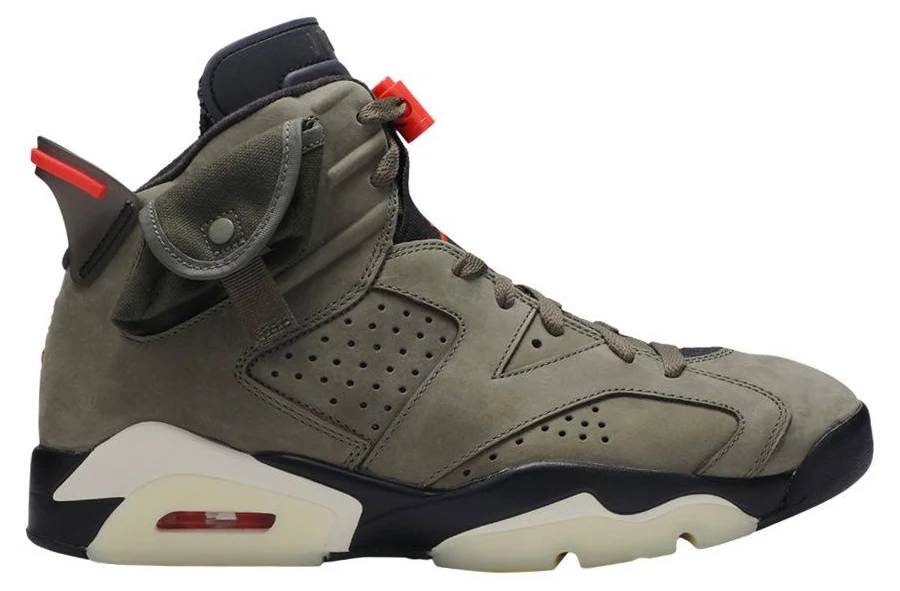 Travis Scott x Air Jordan 6 Retro 'Olive' | Green | Men's Size 5