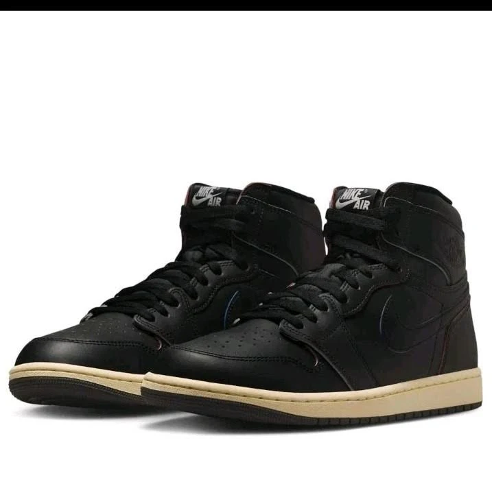 Size 9.5m- Jordan 1 Retro High Og Self Expression Black Sneakers