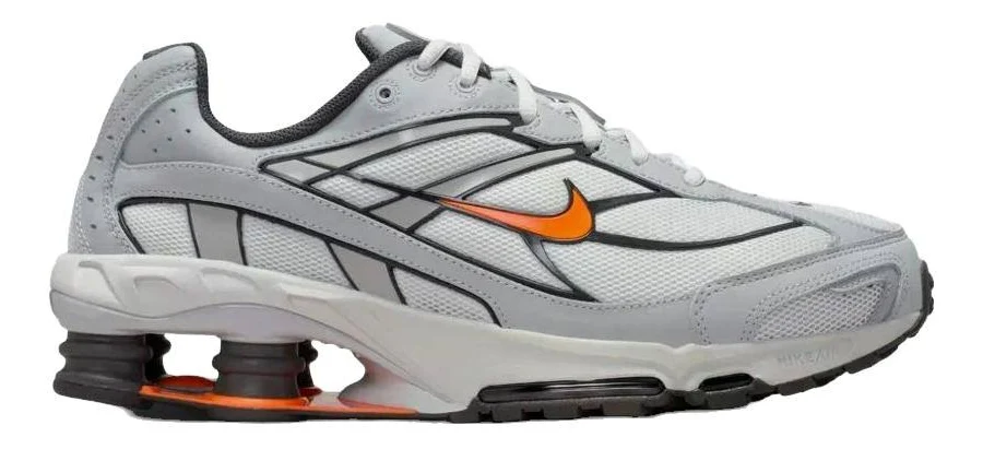 Nike Shox Ride 2 Lace-up Men Sneakers - Grey
