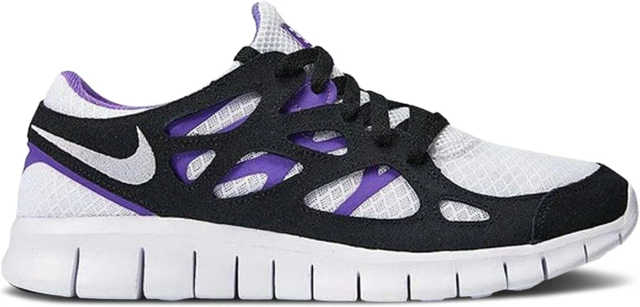 Nike Free Run 2.0 'Black Purple' | White | Men's Size 6