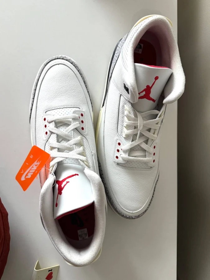 Air Jordan Iii 3 Retro White Cement Reimagined Dn3707-100 Men's Size