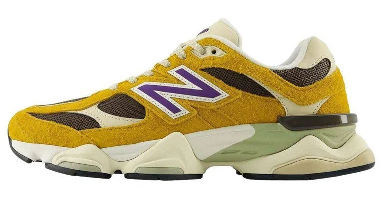 New Balance Men's 9060 'Butterscotch' - Yellow - Low-top sneakers - 11