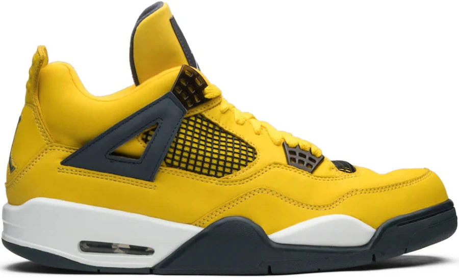 Air Jordan 4 Retro 'Lightning' 2006 Hombre Mujer zapatillas deportivas. 314254-702 US 12