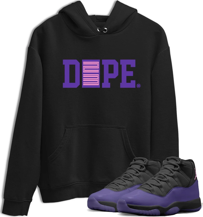Air Jordan 11 Canyon Purple Dope 23 Graphic Tee