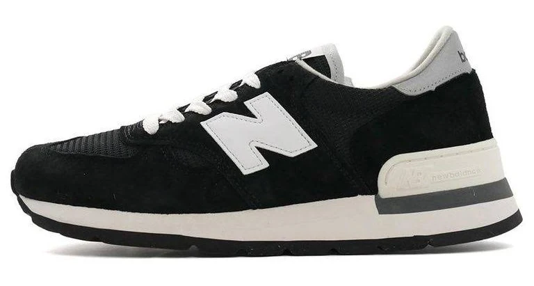 New Balance Men's 990V1 Made - Black - Low-top sneakers - 5.5