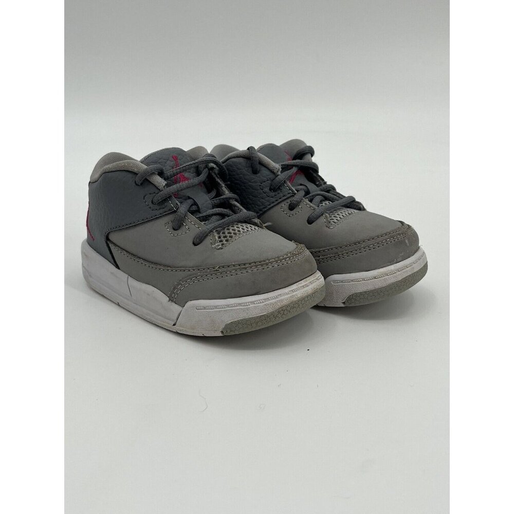 Nike Air Jordan‎ Flight Origin 3 Size 6C Style 820252-009 Gray Pink Shoes